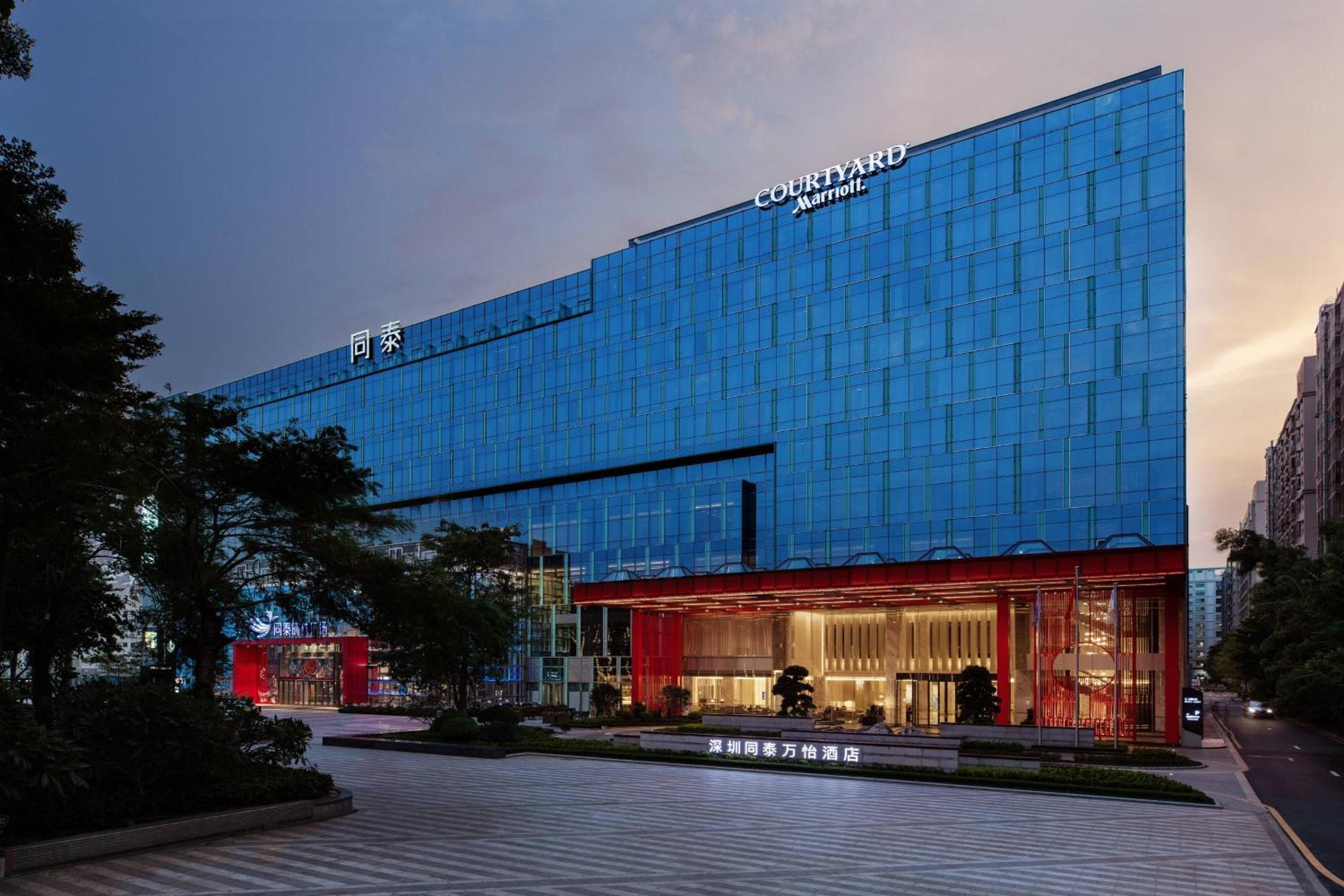 Hotel Courtyard By Marriott Shenzhen Northwest Exterior foto